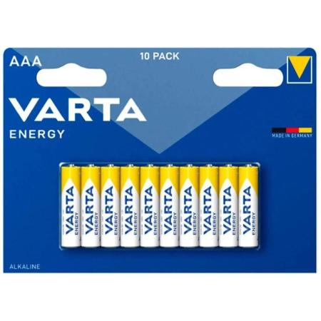 AAA Батарейка VARTA Energy LR03 BL10 Alkaline,  10 шт.