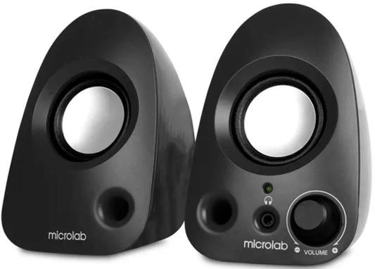 Колонки Microlab B19,  2.0,  черный