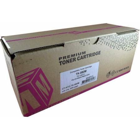 Тонер-картридж для Kyocera FS-C5150DN/P6021CDN TK-580M magenta 2.8K ELP Imaging®
