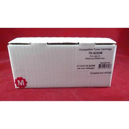 Тонер-картридж для Kyocera Ecosys P5021cdn/P5021cdw/M5521cdn/M5521cdw TK-5220M magenta 1.2K ELP Imaging®