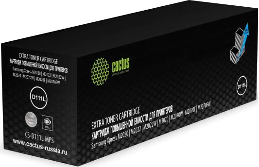 Картридж Cactus CS-D111L-MPS, черный / CS-D111L-MPS