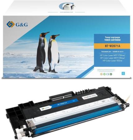 Картридж G&G GG-W2071A, (есть ограничения по прошивке), голубой / GG-W2071A