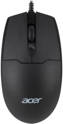 Мышь Acer OMW126, оптическая, проводная, USB, черный [zl.mceee.010]