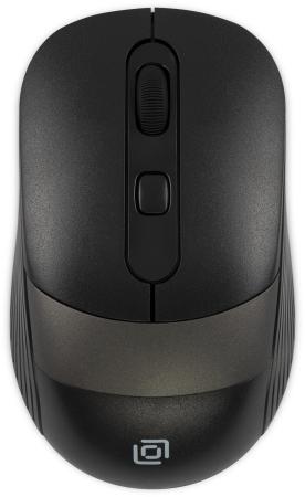 Мышь Oklick 310MW, оптическая, беспроводная, USB, черный и серый [1869088]