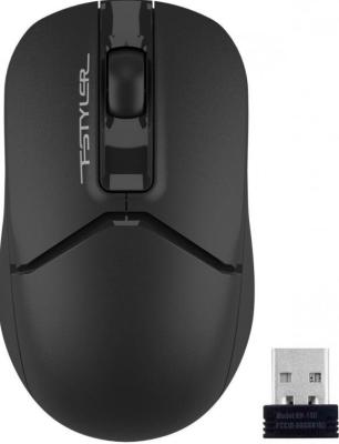 A-4Tech Мышь Fstyler FG12 black optical (1200dpi) cordless USB (3but) [1454090]