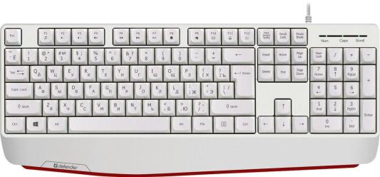 Клавиатура ATOM HB-546 RU WHITE 45547 1.8M DEFENDER