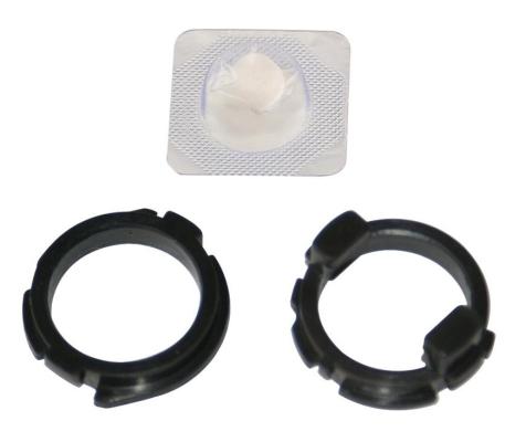 Бушинги тефлонового вала правый/левый Samsung SCX-4100/РE114e (JC61-00947A + JC61-00948A) CET