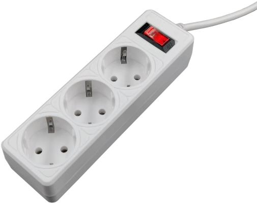 5bites Сетевой фильтр GARDA SP3W-510 3S / 3*0.75MM2 / 1M / WHITE