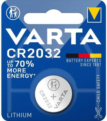 CR2032 Батарейка VARTA Electronics BL1 Lithium,  1 шт.
