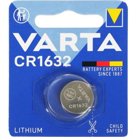 CR1632 Батарейка VARTA Electronics Lithium,  1 шт.