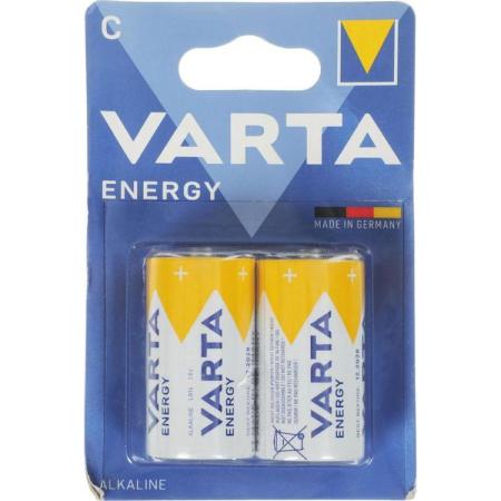 LR14C Батарейка VARTA Energy BL2 Alkaline,  2 шт.