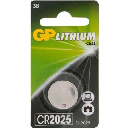 CR2025 Батарейка GP Lithium 1 шт.