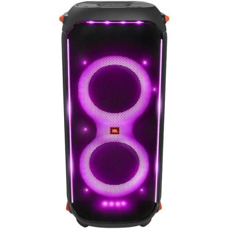 Музыкальный центр JBL PartyBox 710, 800Вт, с караоке, Bluetooth, USB, черный, оранжевый