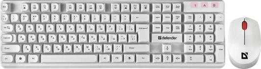 Клавиатура + мышка MILAN C-992 RU WHITE 45994 DEFENDER
