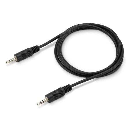 Кабель соединительный аудио Buro BAAC002-1,  Jack 3.5 (m)  -  Jack 3.5 (m) ,  1м, черный