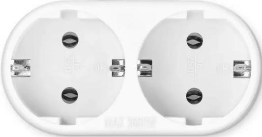 Сетевой разветвитель Buro BU-PS2G-W, белый