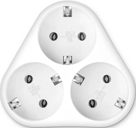 Сетевой разветвитель Buro BU-PS3VG-W, белый