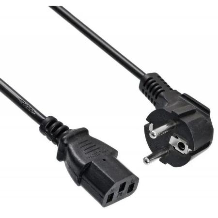 Кабель питания Buro BU-PCAB-3M-16A,  IEC C13 -  Евровилка,  3м