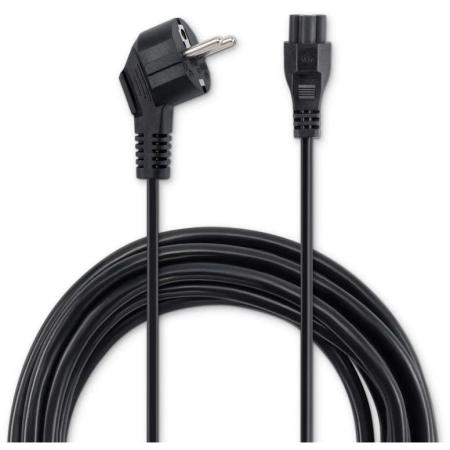 Кабель питания Buro IEC C5 (3-pin) -  Евровилка,  3м [bu-pcab-3-3pin]