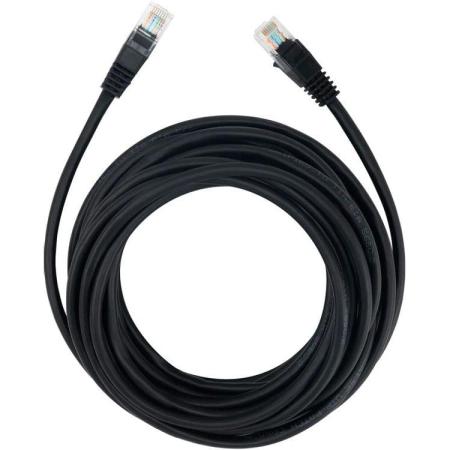 Патч-корд Buro литой (molded), UTP, cat.5E, 7м, 4 пары, 26AWG,  алюминий омедненный,  1 шт,  черный