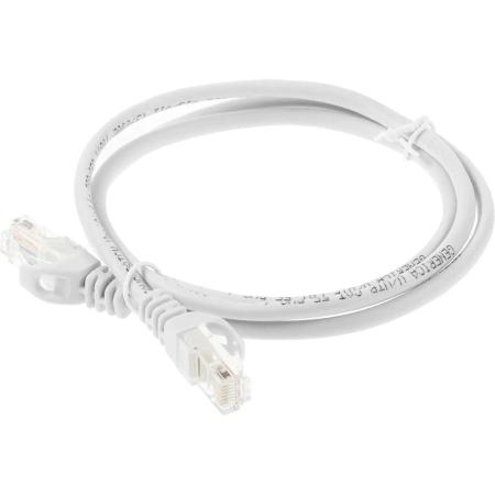 Патч-корд ITK вилка RJ-45,  вилка RJ-45,  кат.5E,  ПВХ,  1м,  серый [pc01-c5eu-1m-g]