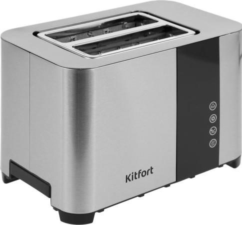 Тостер KitFort KT-2047,  нержавеющая сталь [кт-2047]