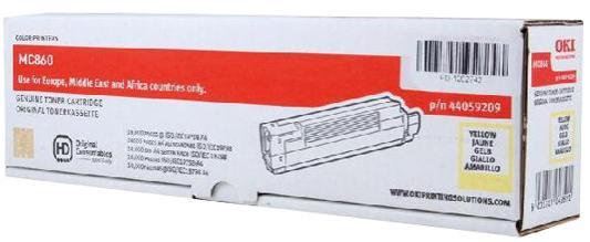 Тонер-картридж Oki MC860 10K (yellow)