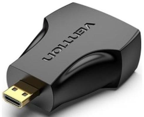 Адаптер-переходник Vention HDMI 19F/micro HDMI 19M