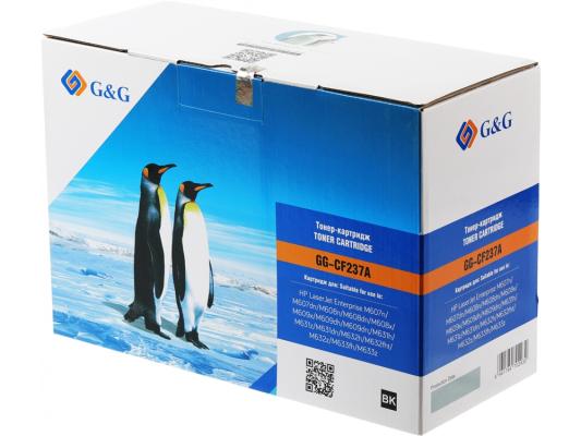 Картридж лазерный G&G GG-CF237A черный (11000стр.) для HP LJ M607n/M608n/M608dn/M609x/M631h/M631z/M632h/M633z