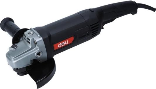 Угловая шлифмашина сетевая Deli DE-JM180-1E (2000Вт, 180мм, 8500об/мин, картон)