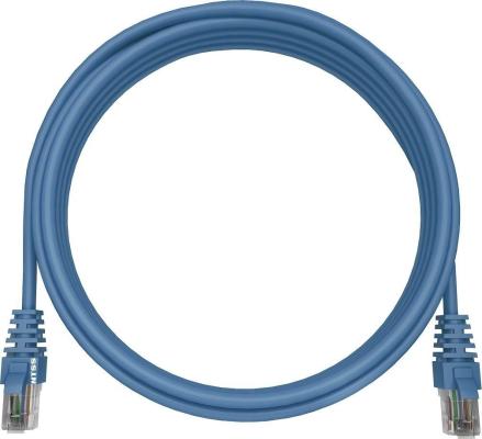 Патч-корд NTSS NTSS-PC-UTP-RJ45-5e-15.0-LSZH-BU NTSS-PC-UTP-RJ45-5E-15.0-LSZH UTP RJ-45 вил.-вилка RJ-45 кат.5E 15м синий LSZH (уп.:1шт) 26AWG