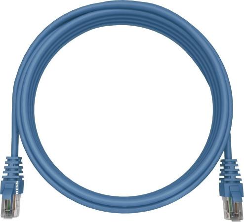 Патч-корд NTSS NTSS-PC-UTP-RJ45-5e-20.0-LSZH-BU NTSS-PC-UTP-RJ45-5E-20.0-LSZH UTP RJ-45 вил.-вилка RJ-45 кат.5E 20м синий LSZH (уп.:1шт) 26AWG