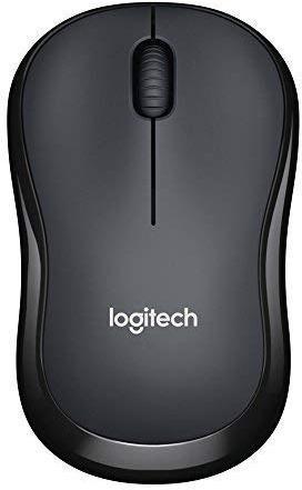 Мышь Logitech B175 черный/серый оптическая (1000dpi) беспроводная USB для ноутбука (2but)