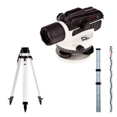 ADA КОМПЛЕКТ Нивелир Ruber 32 + Рейка STAFF 3 + Штатив на клипсах Light А00121_К1