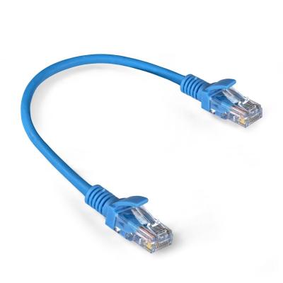 Exegate EX286371RUS Патч-корд ExeGate UTP-RJ45-RJ45-5e-0,3M-LSZH-BL, UTP, cat.5e, LSZH, 0.3м, синий
