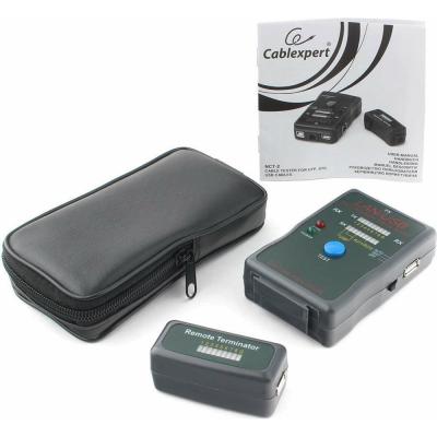 Cablexpert Тестер LAN 100/1000 Base-TX, для UTP, STP, RJ-11, USB-кабеля NCT-2