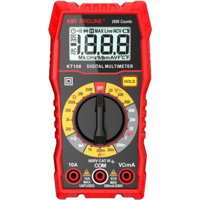 КВТ Мультиметр цифровой KT 108 PROLINE 86324