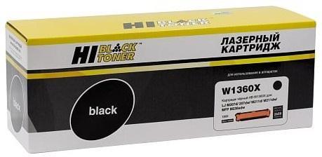 Hi-Black  W1360X Тонер-картридж (HB-W1360X)  для HP LaserJet M207d/207dw/M211d/M211dw/MFP M236sdw, 2,6K (без чипа)