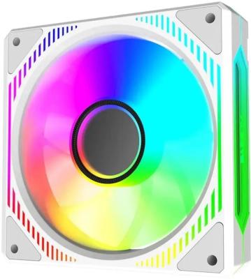 Cooling Fan 120x120x25mm, DC 12V, 800-1800R.P.M.±10%, 61.5CFM±10%, 6-35dB(A)±10%, Hydraulic, ARGB