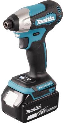 Makita Шуруповерт ак(уд) б\\щет,18В,BL,XPT,Li-ion,140Нм,2скорости, DTD157RTJ