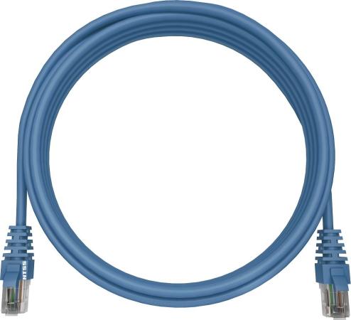 Патч-корд NTSS NTSS-PC-UTP-RJ45-5e-7.0-LSZH-BU NTSS-PC-UTP-RJ45-5E-7.0-LSZH UTP RJ-45 вил.-вилка RJ-45 кат.5E 7м синий LSZH (уп.:1шт) 26AWG