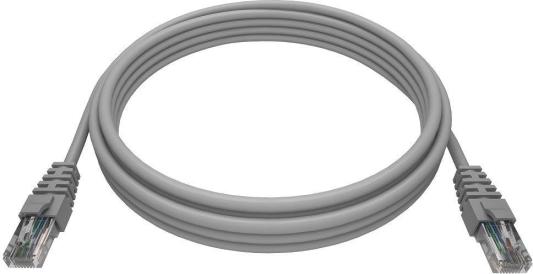 Патч-корд NTSS NTSS-PC-UTP-RJ45-6-3.0-LSZH-GY NTSS-PC-UTP-RJ45-6-3.0-LSZH UTP RJ-45 вил.-вилка RJ-45 кат.6 3м серый LSZH (уп.:1шт) 24AWG