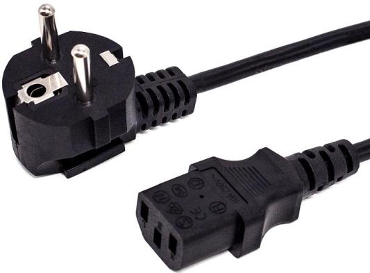 Filum Кабель питания CEE 7/7- С13, 3х0.75мм, 220В, 10A, чёрный, 1.2м [FL-PC10-EU-C13-1.2M] (873340)
