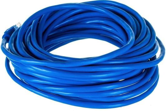 Патч-корд UTP Cablexpert PP12-10M/B кат.5e, 10м, литой, многожильный (синий)