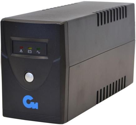 Источник бесперебойного питания Связь Инжиниринг СИПБ1БА.6-11/ЛИ Schuko 600Вт 1000ВА черный