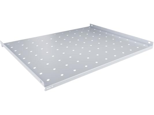 Полка стационарная NTSS NTSS-FSW-600 1U нагр.:20кг. 19" 600мм серый (упак.:1шт)