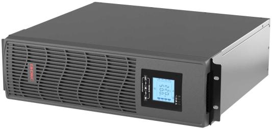 Линейно-интерактивный ИБП ДКС серии Info Rackmount Pro, 2000 ВА/1600 Вт,1/1, USB, RJ45, 6xIEC C13, Rack 3U, SNMP/AS400 slot, 3x9Aч
