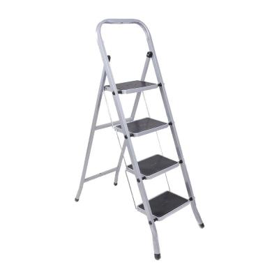 Perilla Стремянка сталь, с резиновой накладкой, широкая ступень 4ст. 123304