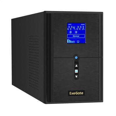 ИБП ExeGate SineTower SZ-2000.LCD.AVR.3SH.1C13.USB