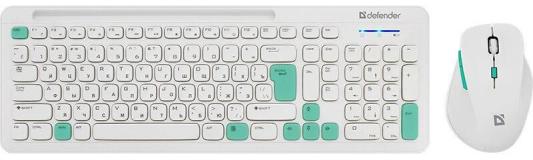 Клавиатура + мышка CERRATO C-978 RU WHITE-BLUE 45978 DEFENDER